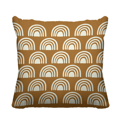 Coussin décoratif à motif abstrait