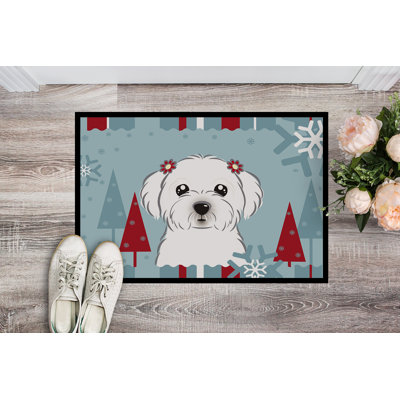 Non-Slip Christmas Outdoor Doormat