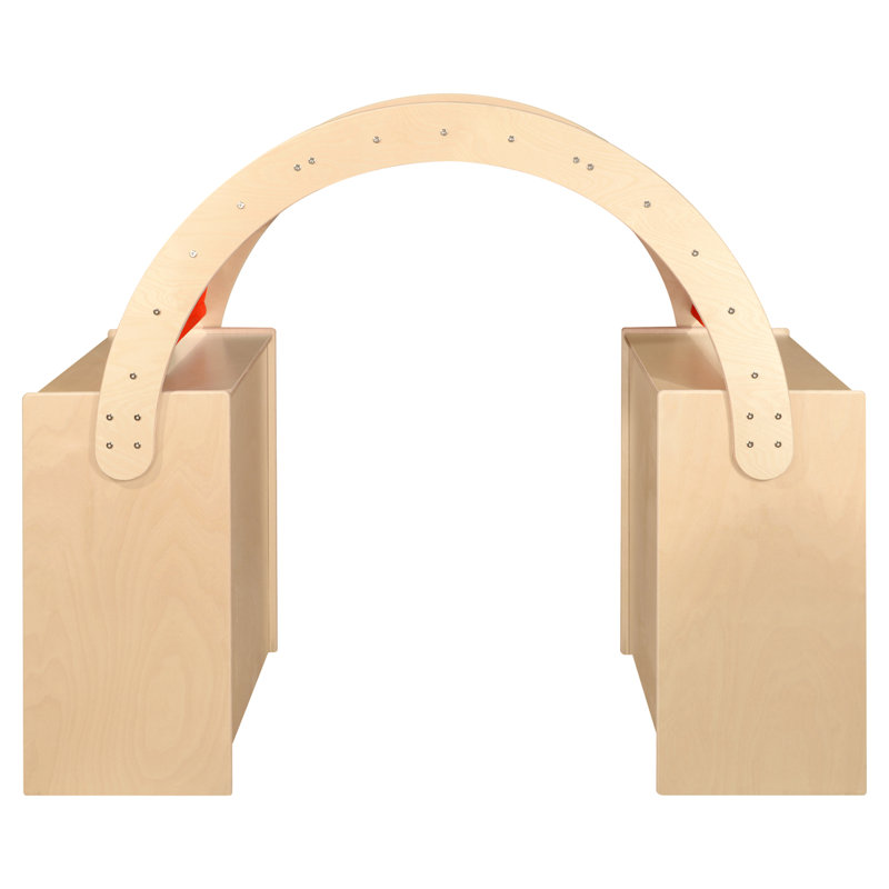 Lit de hideaway avec rangement, rouge