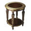 Ranthore Round Brass 20"W Side Table