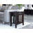 Jarrah Solid Wood End Table and Built-In Outlets-413790815-413790816