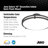 Doneshia Acrylic LED Semi Flush Mount-397143011