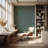 Deco Lily - Dolphin Blue Wallpaper-132834174-132834180