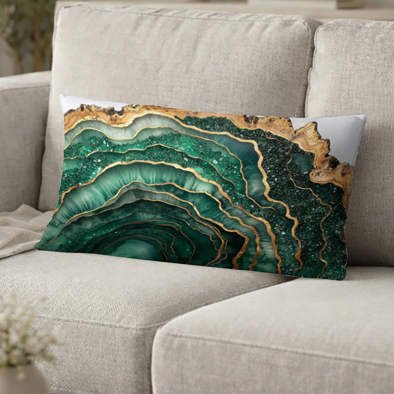 Coussin Crystals, H 12 po x l 20 po
