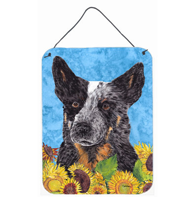 Australian Cattle Dog Painting Print Plaque