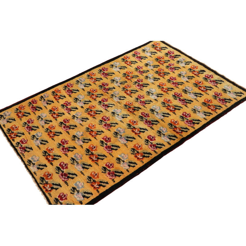 Pasha One-of-a-Kind 4'6" X 6'8" Hand Knotted Area Rug