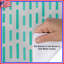 Housses de couette à lignes verticales turquoise-130109451