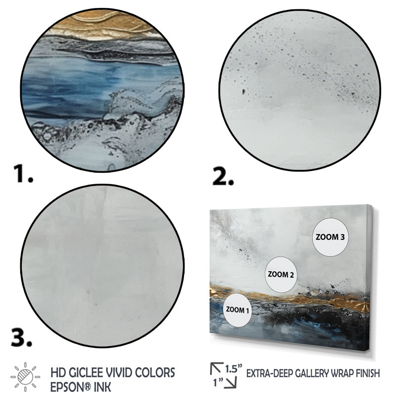 Gris, gris, moderne, abstrait, contemporain, V, marbre abstrait, art mural, salon, H 12 po x l 20 po x P 1 po