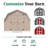 Classic Gambrel Outdoor Wood Storage Barn with 4 ft. Sidewalls-1977878296-1977878273