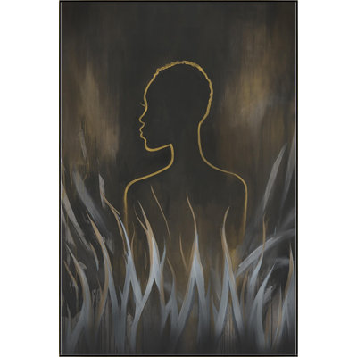 And Still, I Rise by Nicole White - Floater Frame Painting on Canvas