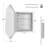 Talan 24"W34"H Medicine Cabinet With Mirror-552482288