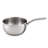BergHOFF Belly Shape 3Pc 18/10 Stainless Steel Skillet and Sauce Pan Set with Metal Lids