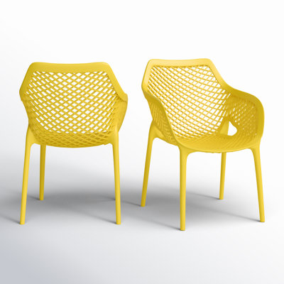 Farrah Stackable Patio Armchair
