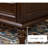 American-style solid wood coffee table