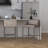 Armana Upholstered Counter Stool with Metal Frame