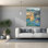 Toile épique Graffiti «Harbor Side 1» par Allayn Stevens, 40 po x 54 po
