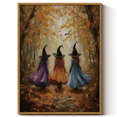 Mystical Witch Framed Wall Art