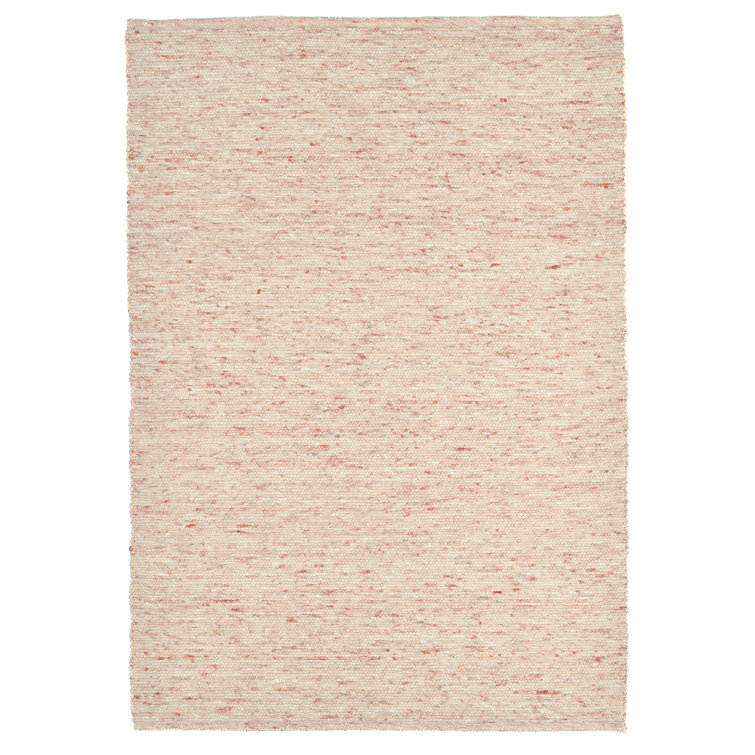 Hand Woven Wool Dark beige Indoor Rug