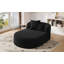 Chaise longue d'intérieur avec deux coussins de soutien pour le salon-484517259