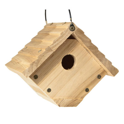 Audubon 6.25 In. H X 6.8 In. W X 7.13 In. L Red Cedar  Bird House
