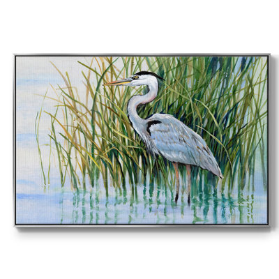 " Heron In The Marsh II "
