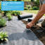 Harbour Housewares 100gsm Weed Control Membrane with Pegs & Plates - 1M x 10M (1 Roll)-133797007