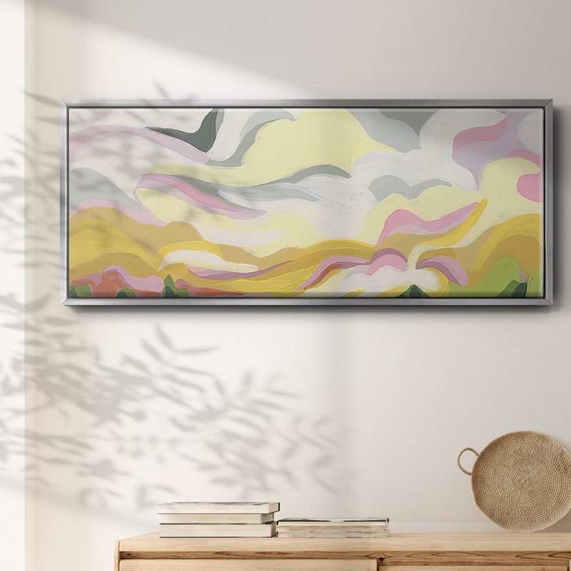 «Vallery Swirl II», toile encadrée, H 20 po x l 50 po