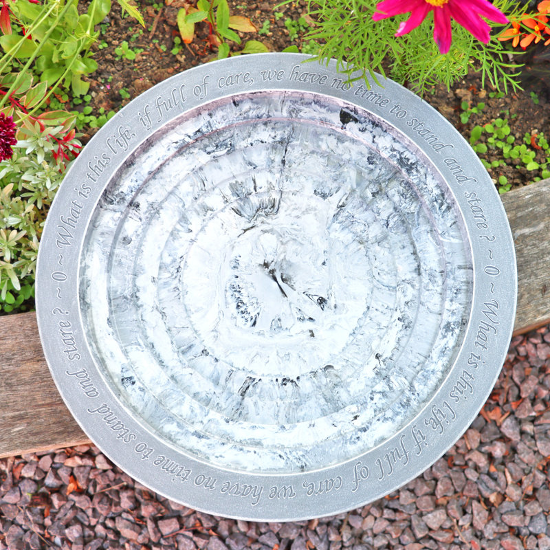 Aasmin Stone Birdbath