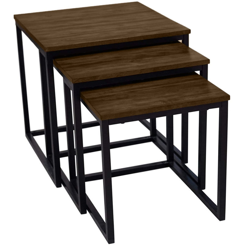 Babsy Frame Nesting Tables, Brown