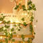 Ivy Vine String Lights with 100 LEDs, 32.8 Ft Artificial Greenery Garland with Remote, Timer & 8 Modes, USB & Battery Powered Decor for Bedroom, Wall, Patio and Events