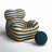 Wide Barrel Chair with Ottoman, Mordern Comfy Stripe Chair-1577256636-1559535971