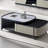 Stretchable microcrystalline stone coffee table