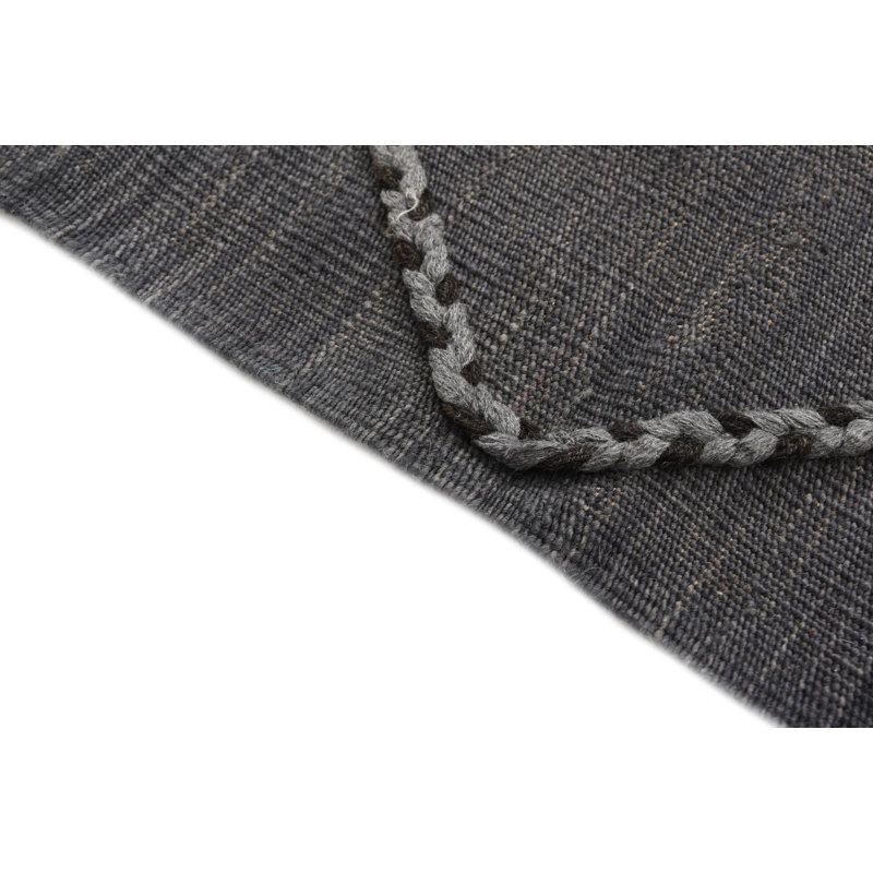 Tapis de couloir gris graphite Ousley