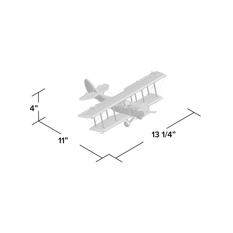 Plan de modèle jn-4 1918 curtiss