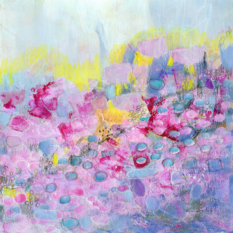 Ensembles de housse de couette DiaNoche en microfibre par Rina Patel Art - Spring Has Sprung 1