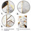«Dufferin Exploration Golden Abstracted Symmetry V», reproduction d'art sur toile-88519062-88519056