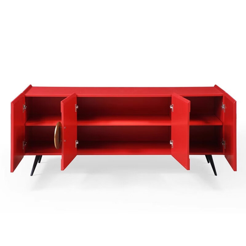 Buffet simple rouge