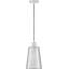 Luminaire suspendu conique à 1 lumière