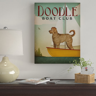 «Doodle Sail» par Ryan Fowler, reproduction d'art graphique sur toile
