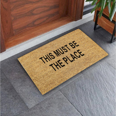 Averee 18" x 30" Non-Slip Outdoor Doormat