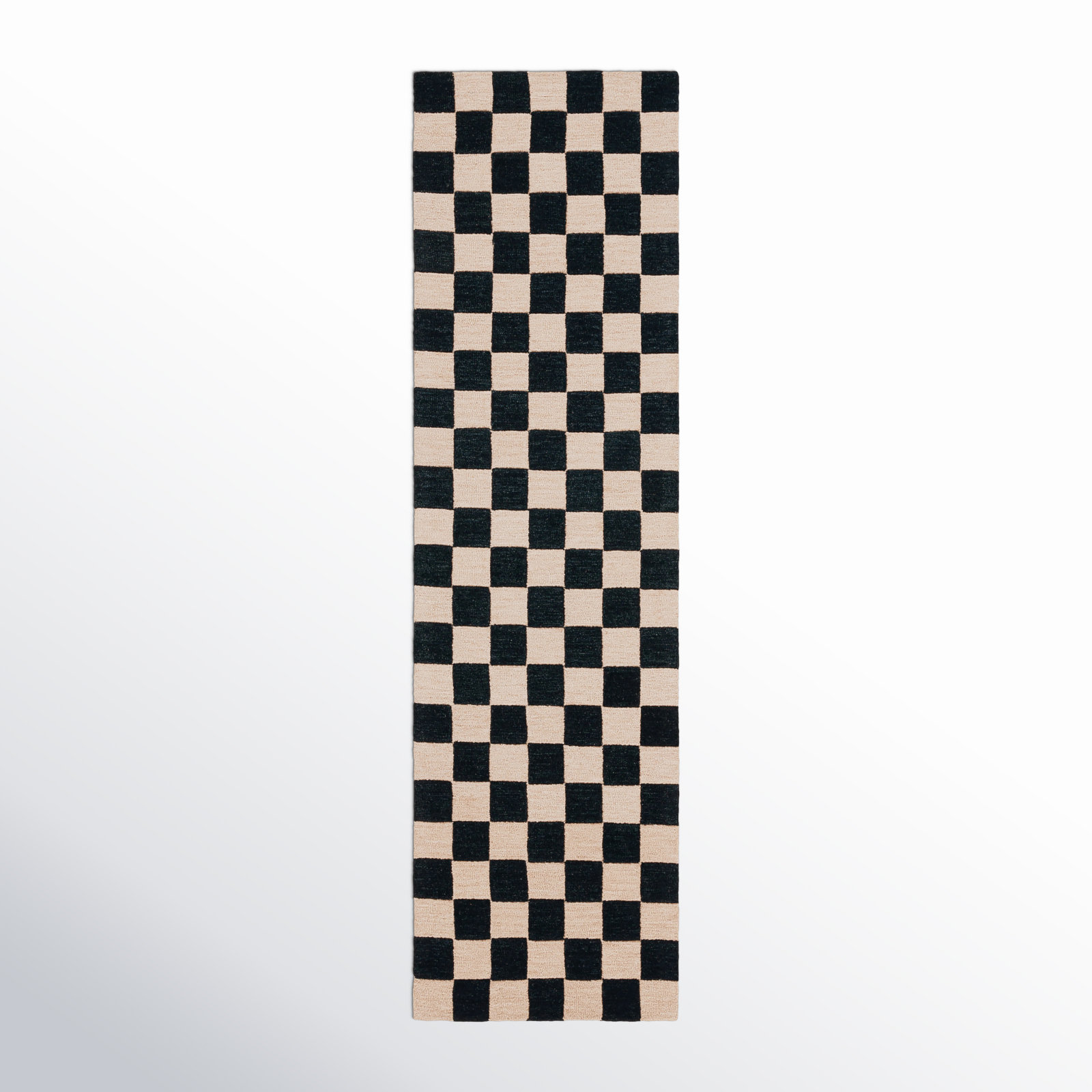 Freesia Area Rug In Black/Beige, Runner 2'3" x 8'