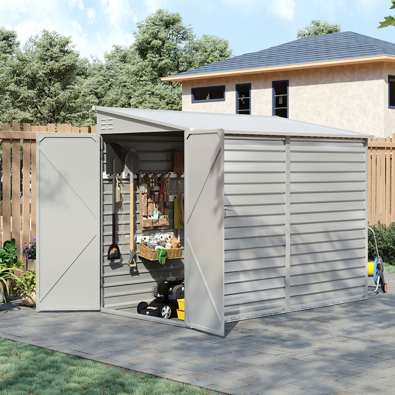 Outdoor Steel Storage Shed