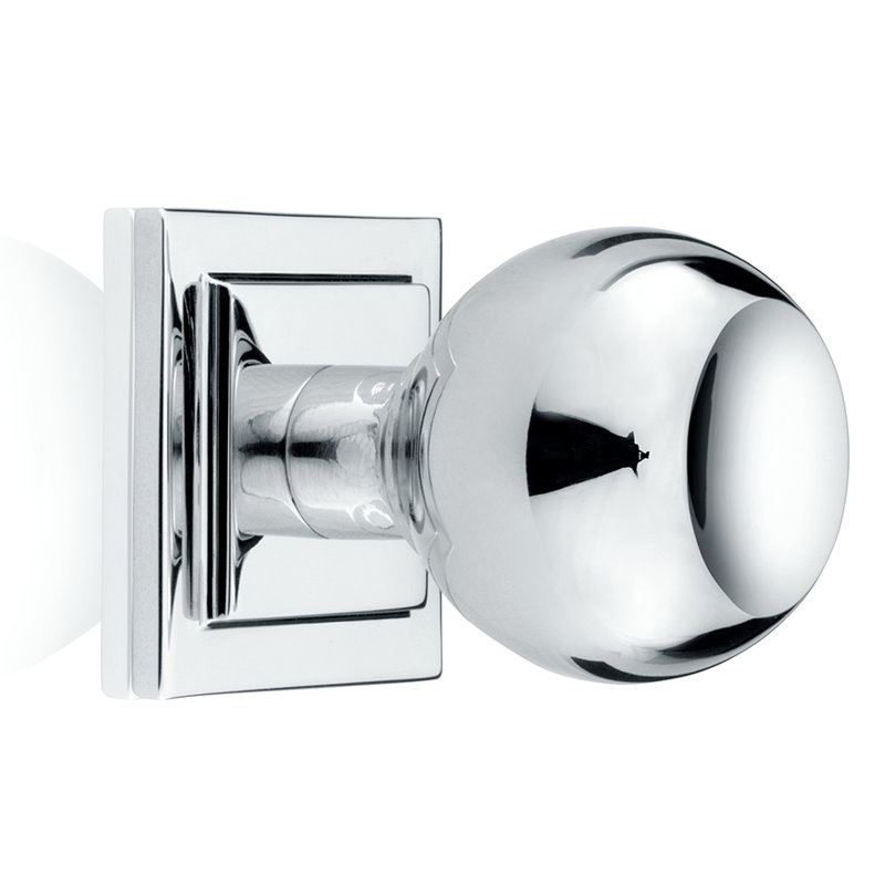 Poignée ronde 1 1/4" de diamètre Balley, Chrome brillant