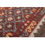 Tapis rouge en laine touffeté à la main Fiona Southwestern-359922446