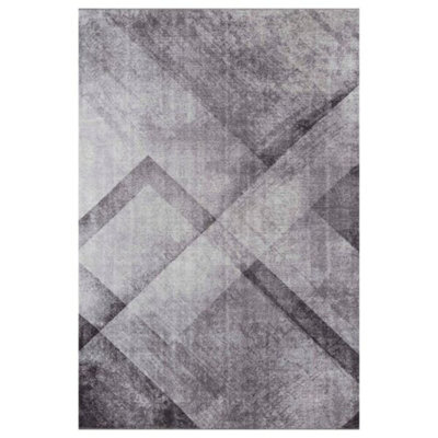Tapis de couloir doux et durable, 100% polyester, 29,5 po x 59,1 po | Densité de 1850 g / m², hauteur des poils de 0,16 pouce | Polyester recyclé, lavable à la machine à 30 ° C | Idéal pour les vestibules et les espaces de vie