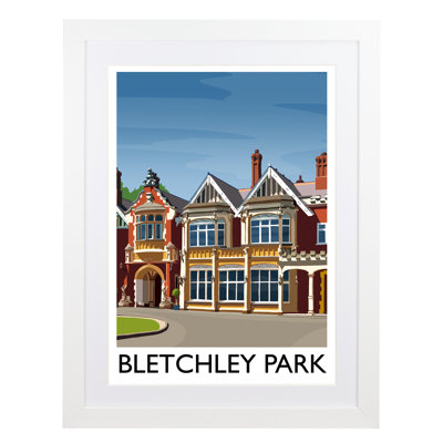 Bletchey Park Portrait - Print