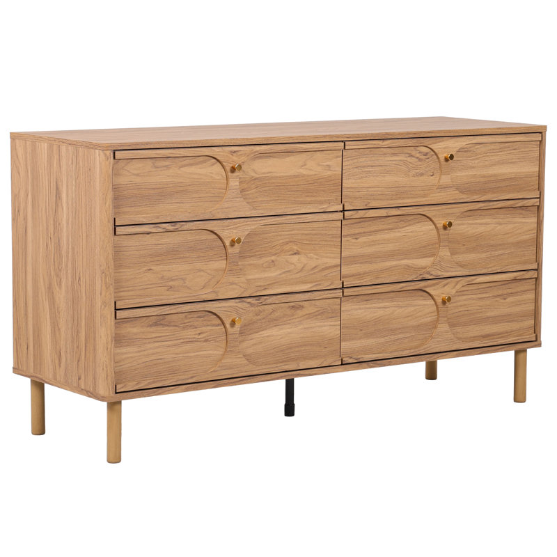 Commode 6 tiroirs Prinpop