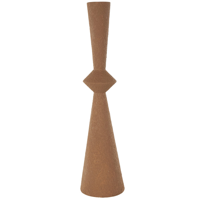 Vase cannelé en métal Cole And Grey