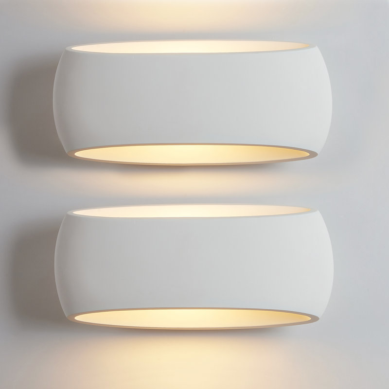 Camyria Up & Downlight,  12cm H x 38cm W x 17cm D