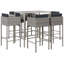 Ensemble de bar en métal avec tabourets-139162801-146037119